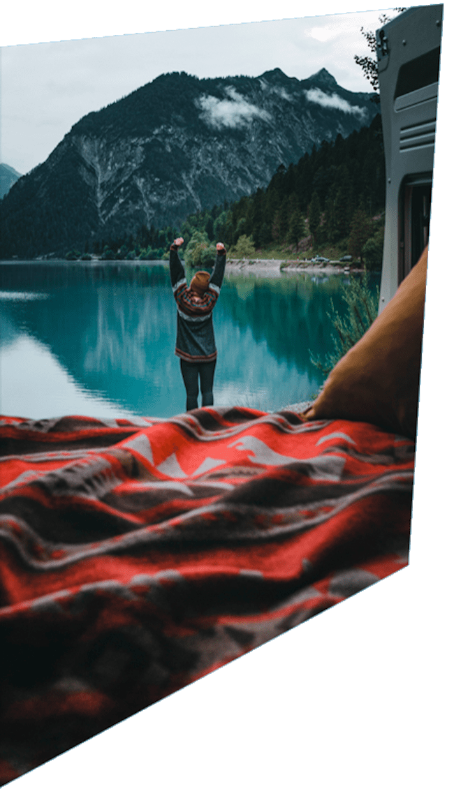 Wohnmobil oder Camper mieten: Mit dem Hannes am Fjord aufstehen